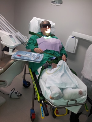Bed-Bound patient with dental emergency