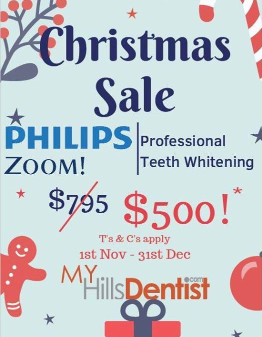 MyHillsDentist Teeth Whitening Christmas Sale-min